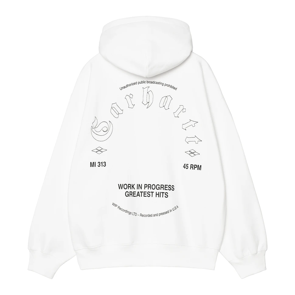 Carhartt WIP - Hooded Greatest Hits Sweat