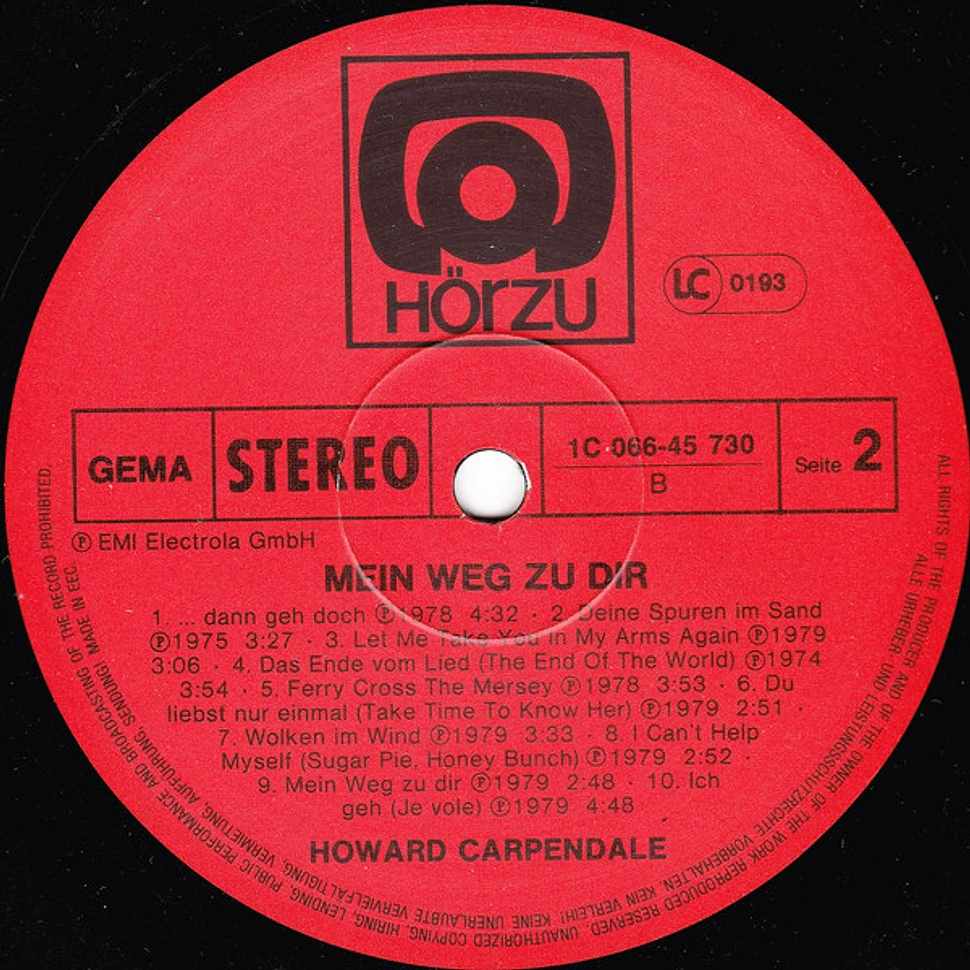 Howard Carpendale - Mein Weg Zu Dir