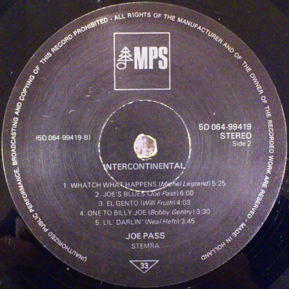 Joe Pass - Intercontinental