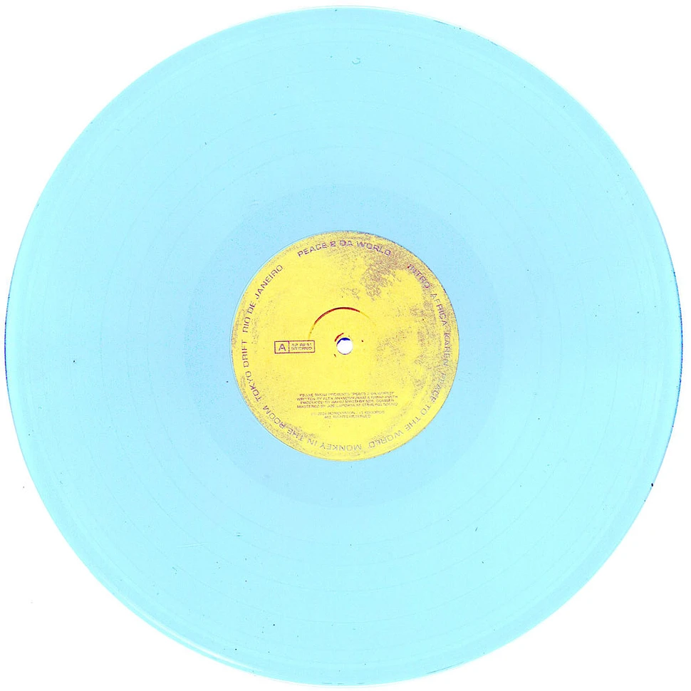 Rejjie Snow - Peace 2 Da World Sky Blue Vinyl Edition