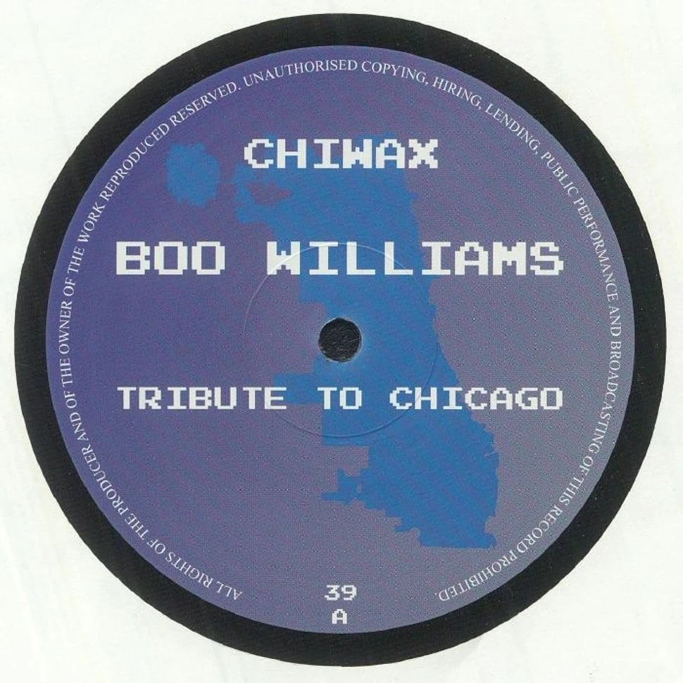 Boo Williams - Tribute To Chicago