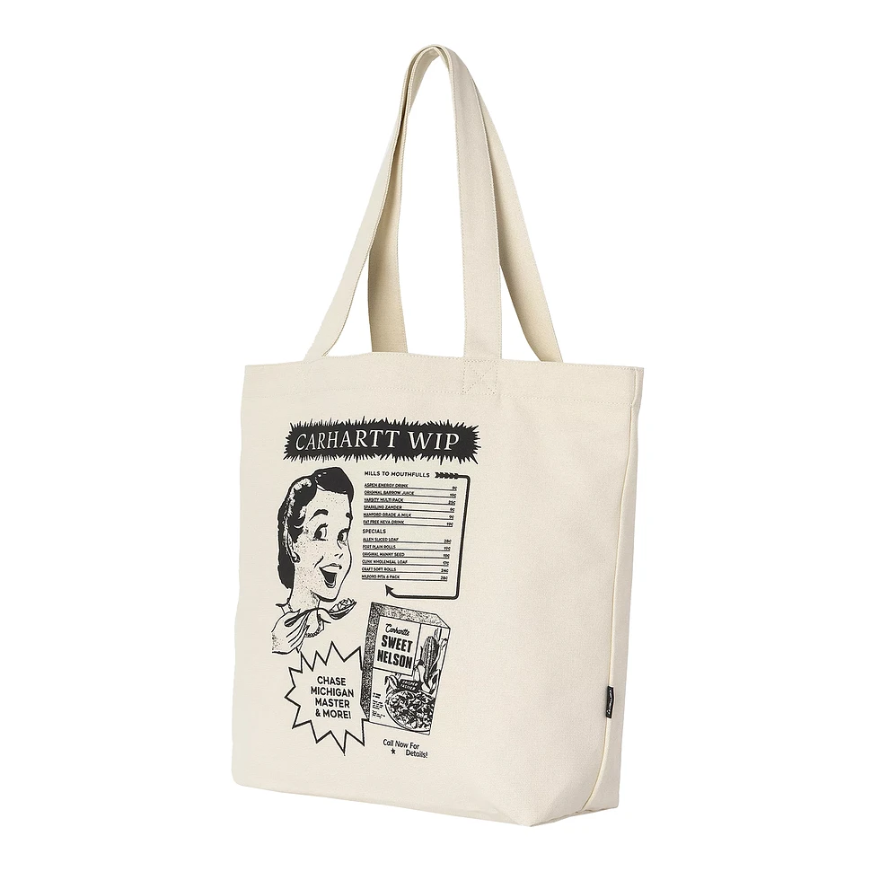 Carhartt WIP - Canvas Graphic Tote "Dearborn", Uncoated Canvas, 11.4 oz