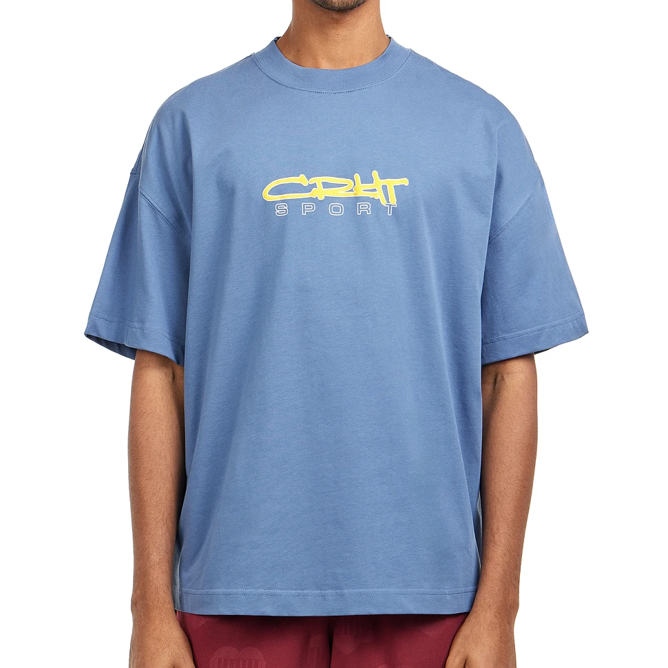 Carhartt WIP - S/S Lyntos T-Shirt (Blue Iris) | HHV