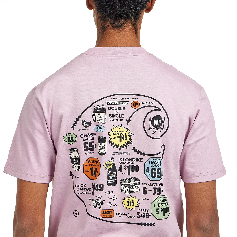 Carhartt WIP - S/S Catalogue C Logo T-Shirt (Hortensia) | HHV