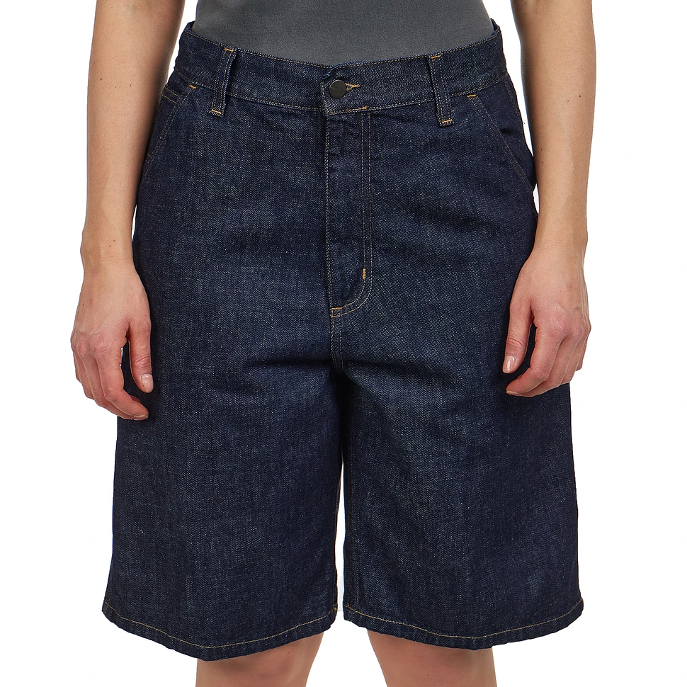 Carhartt WIP - W' Brandon Single Knee Short "Camano" Denim, 12 oz