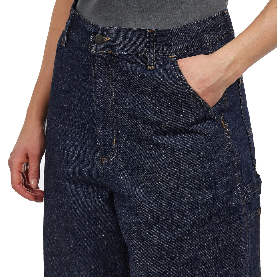 Carhartt WIP - W' Brandon Single Knee Short "Camano" Denim, 12 oz