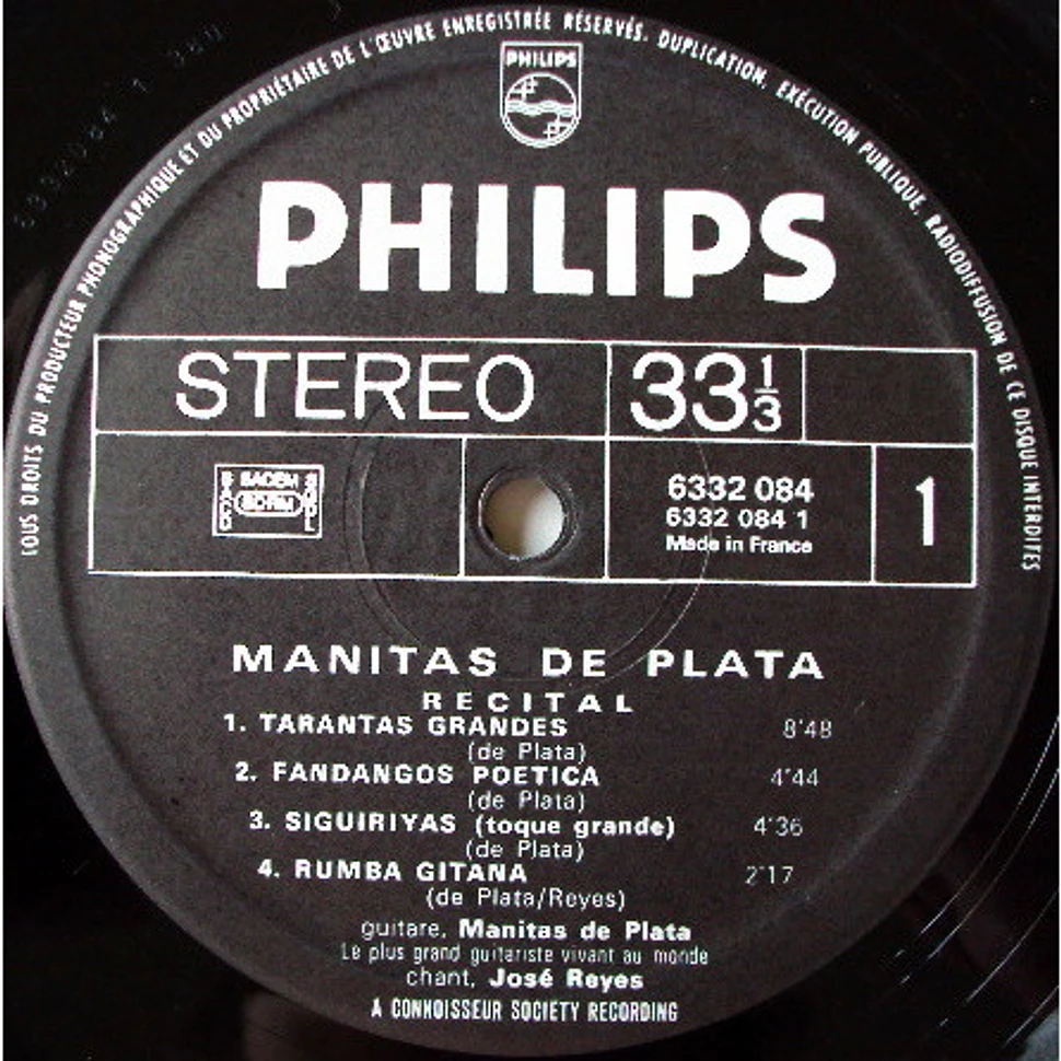 Manitas De Plata - Recital