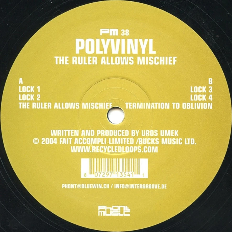 Polyvinyl - The Ruler Allows Mischief