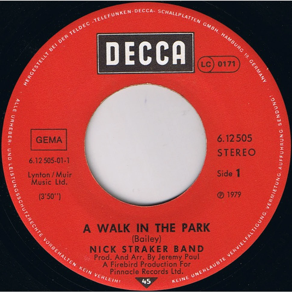 Nick Straker Band - A Walk In The Park