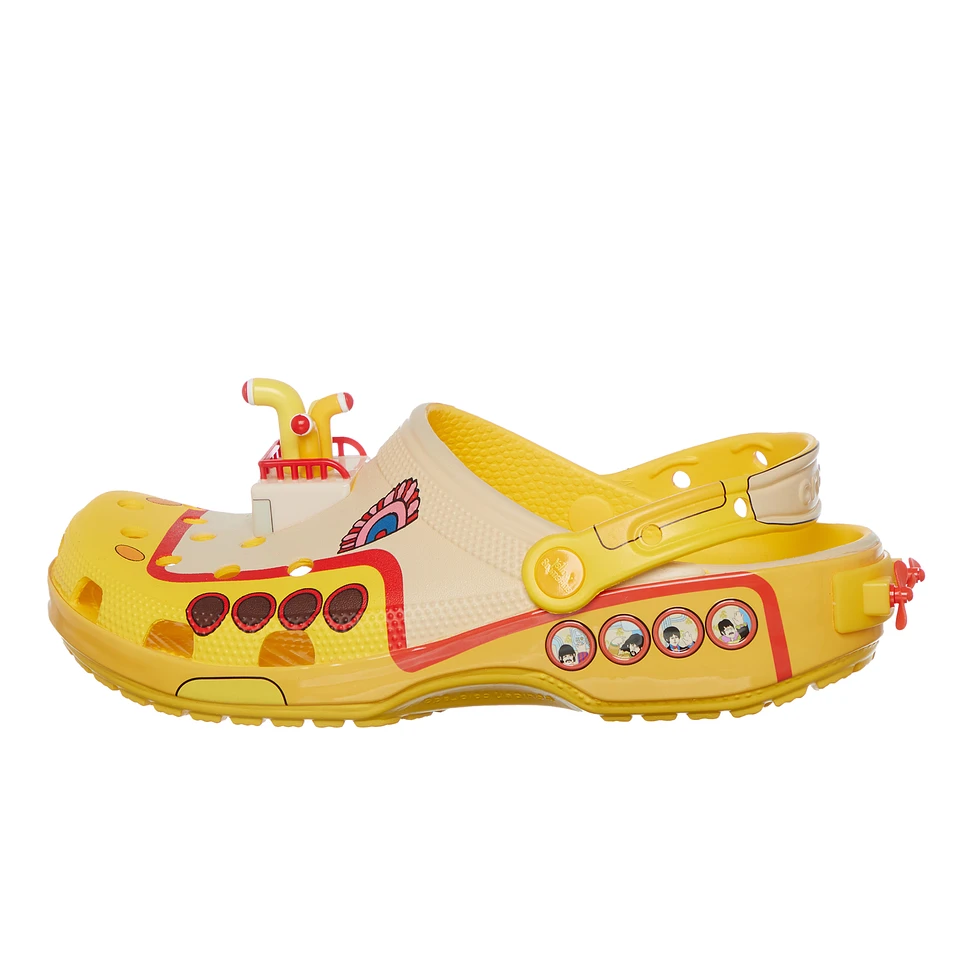 Crocs - Beatles Yellow Sub Classic Clogs