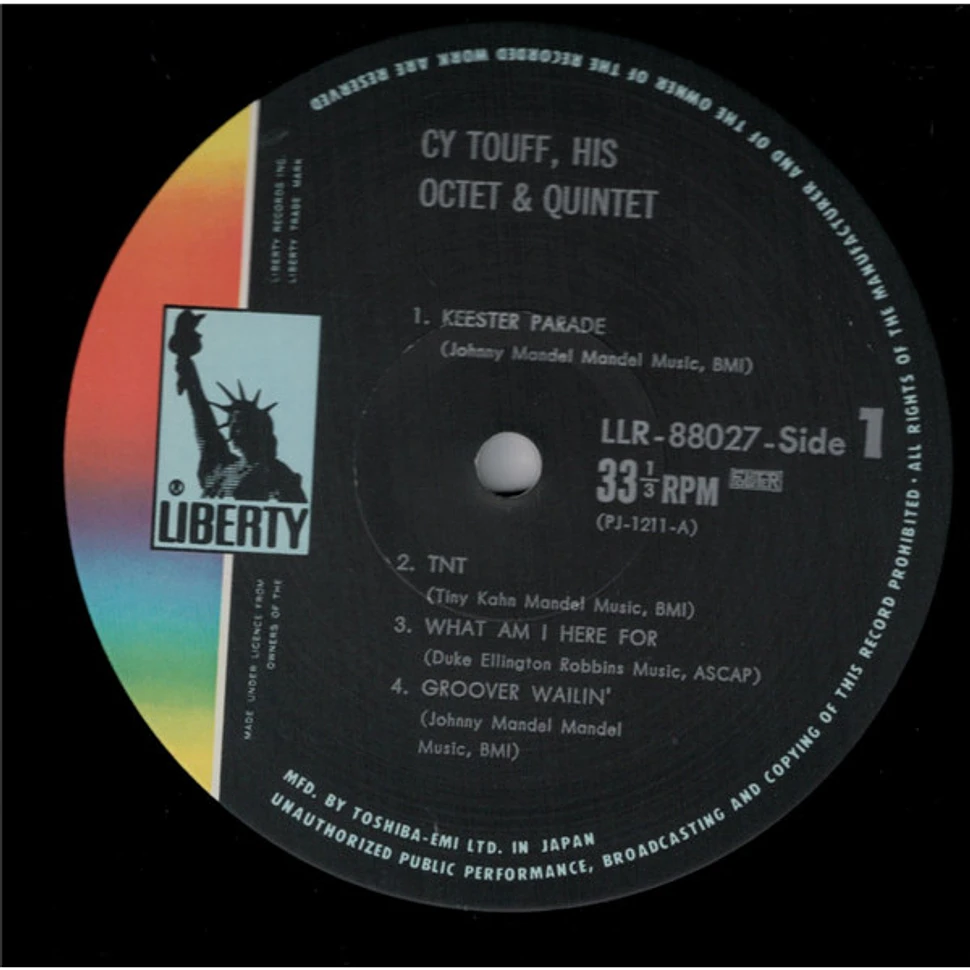 Cy Touff - His Octet & Quintet