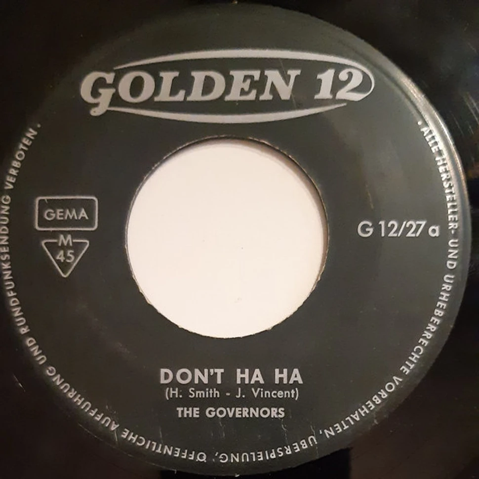 Casey Jones & The Governors - Don't Ha Ha