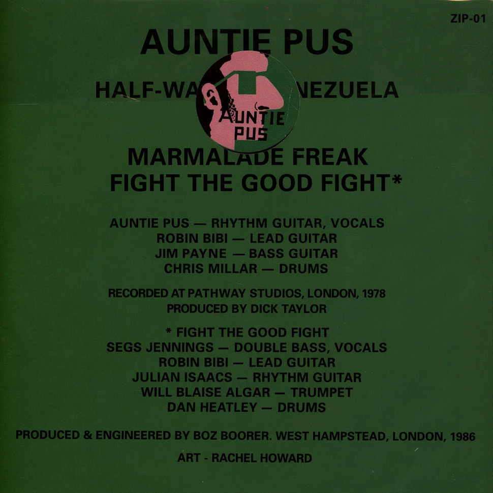 Auntie Pus - Halfway To Venezuela