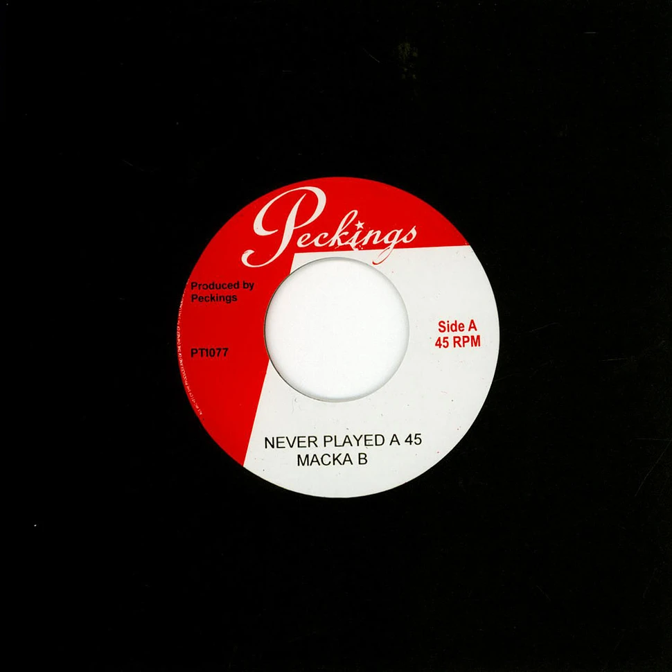 Macka B / Leanna - Never Played A 45 / Grapevine