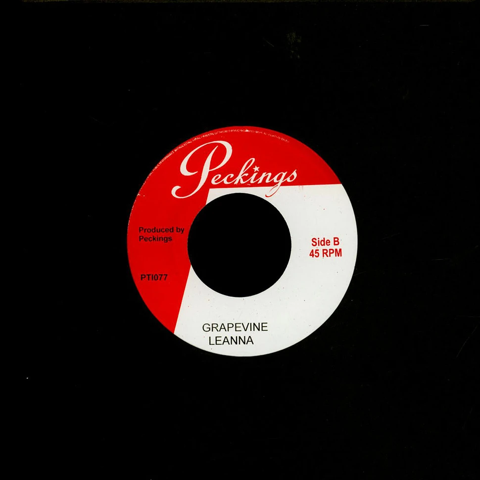 Macka B / Leanna - Never Played A 45 / Grapevine