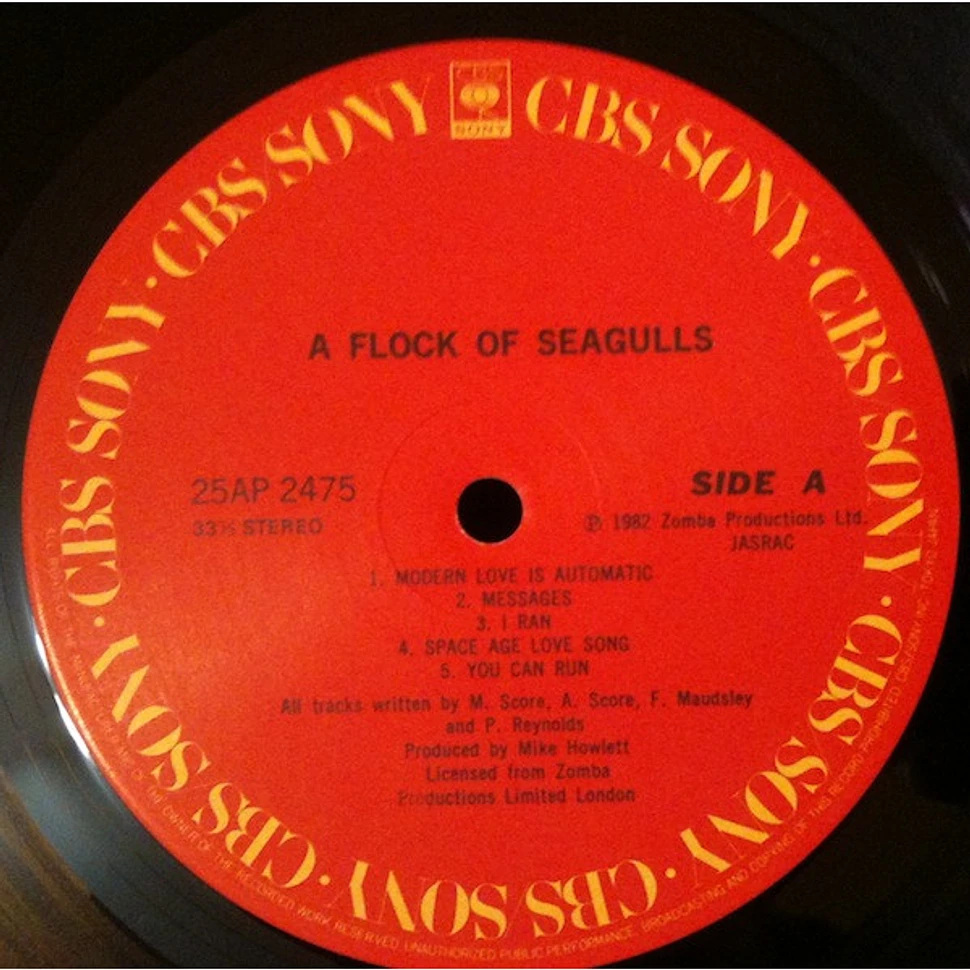 A Flock Of Seagulls - A Flock Of Seagulls