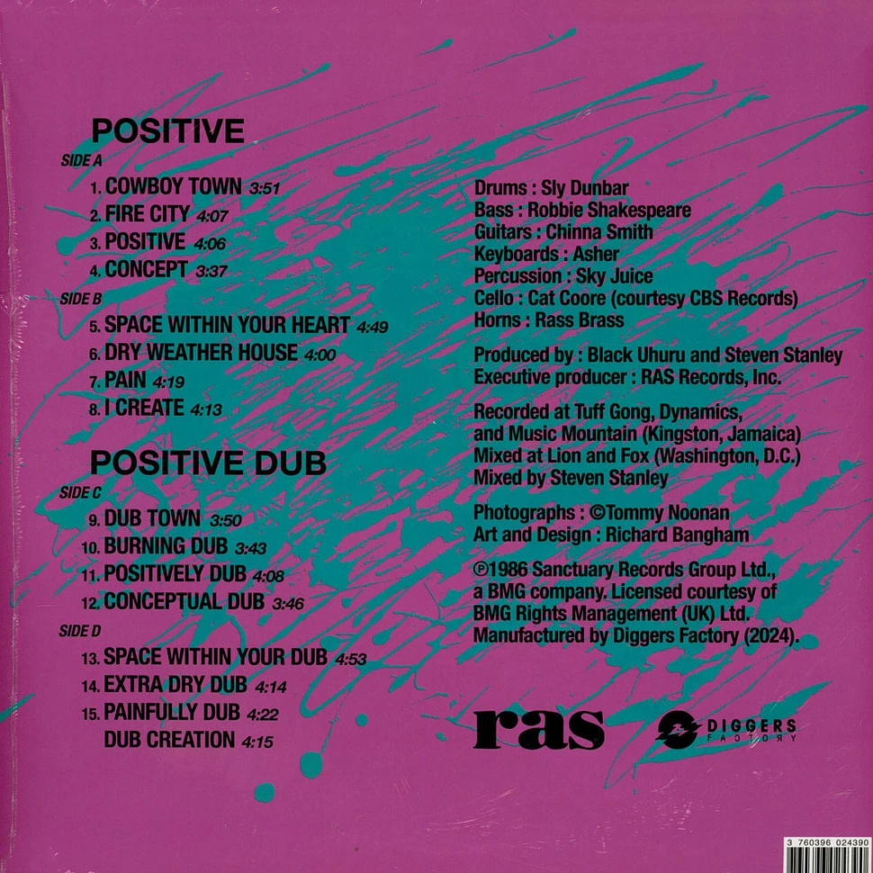 Black Uhuru - Positive & Positive Dub Remastered Edition