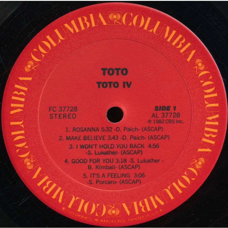 Toto - Toto IV