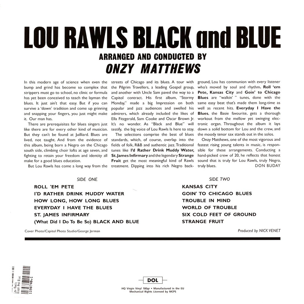 Lou Rawls - Black And Blue