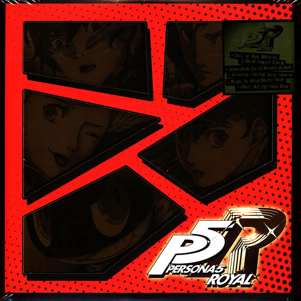 ペルソナ5 VINYL SOUNDTRACK レコード Persona 5 Royal Edition Schallplatte Soundtrack 3 LP Rot Schwarz