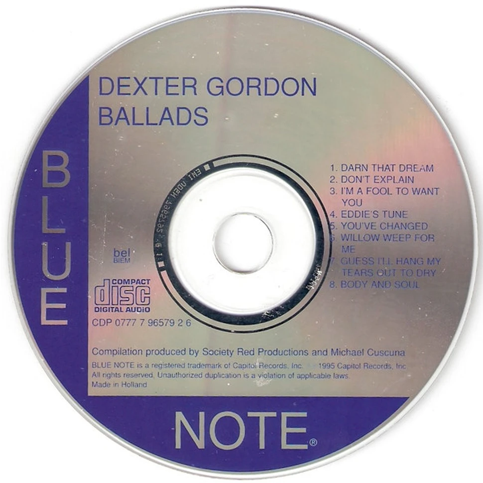 Dexter Gordon - Ballads