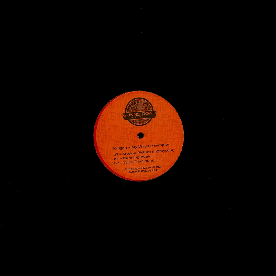 Krugah - My Way Lp Sampler - Orange Vinyl Edition