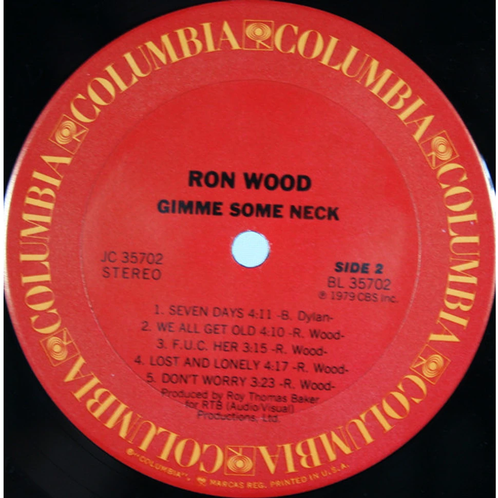 Ron Wood - Gimme Some Neck