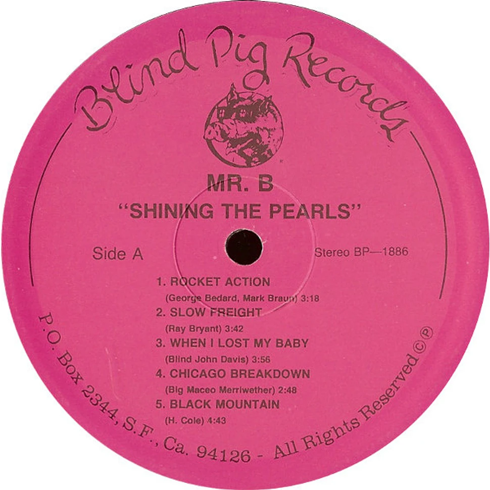 Mr. B - Shining The Pearls