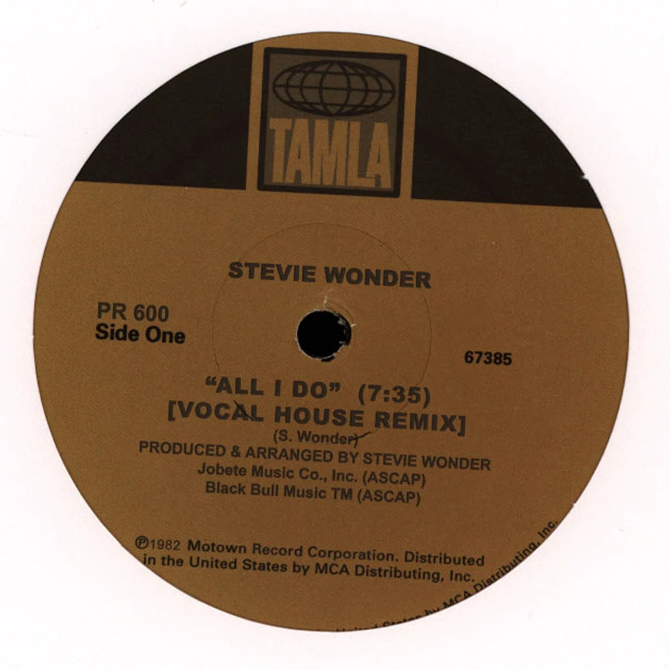 Stevie Wonder - All I Do House Remixes