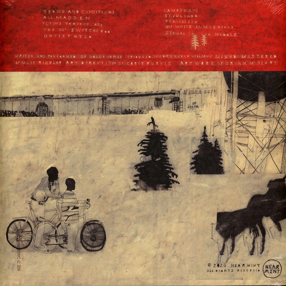 Boldy James & Conductor Williams - Across The Tracks Bone Colored Vinyl Edition