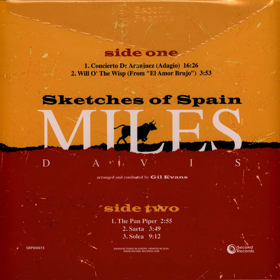 Miles Davis - Sketches Of Spain Red Cloudy Vinyl Edition