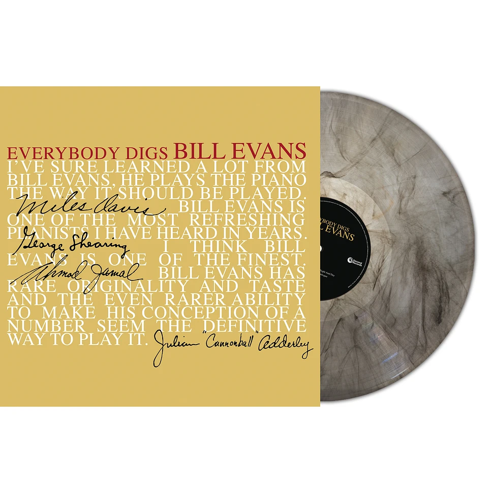 Bill Evans - Everybody Digs Bill Evans Grey Marble Vinyl Edition