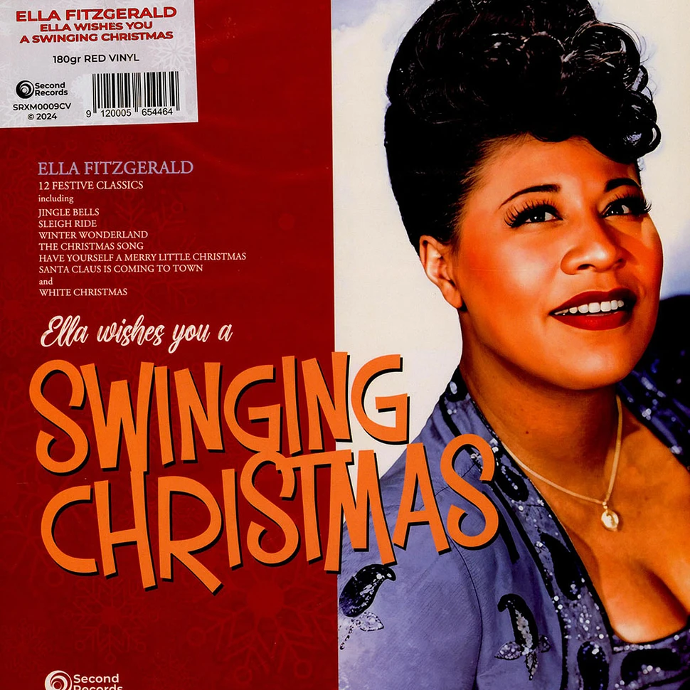 Ella Fitzgerald - Ella Wishes You A Swinging Christmas Red Vinyl Edition