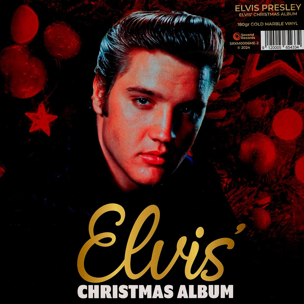 Elvis Presley - Elvis' Christmas Album Gold Marble Vinyl Edition