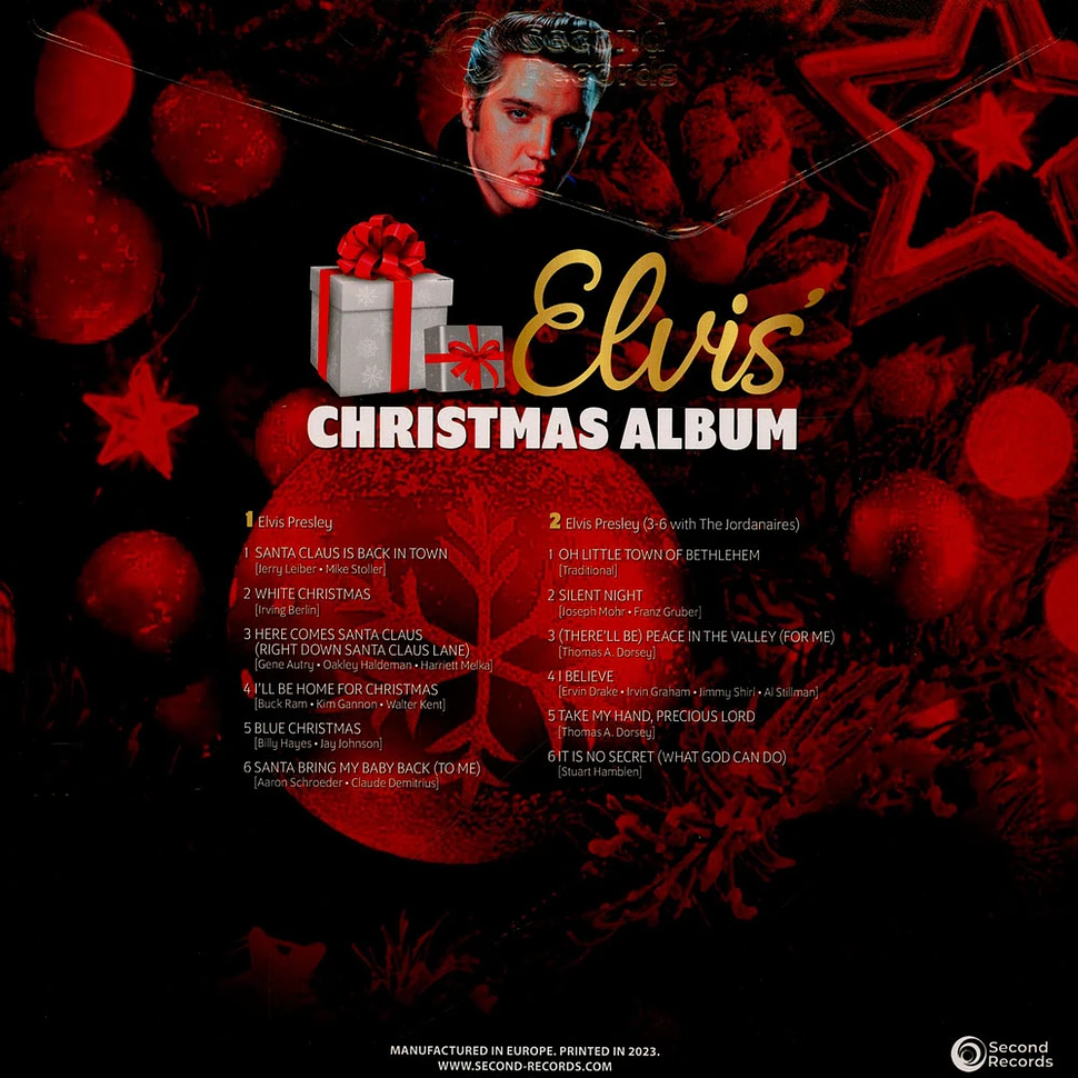 Elvis Presley - Elvis' Christmas Album Gold Marble Vinyl Edition