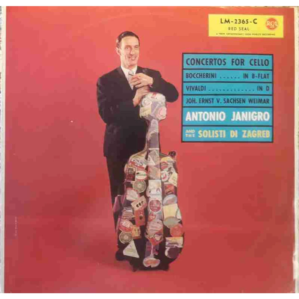 Antonio Janigro, Zagrebački Solisti - Concertos For Cello