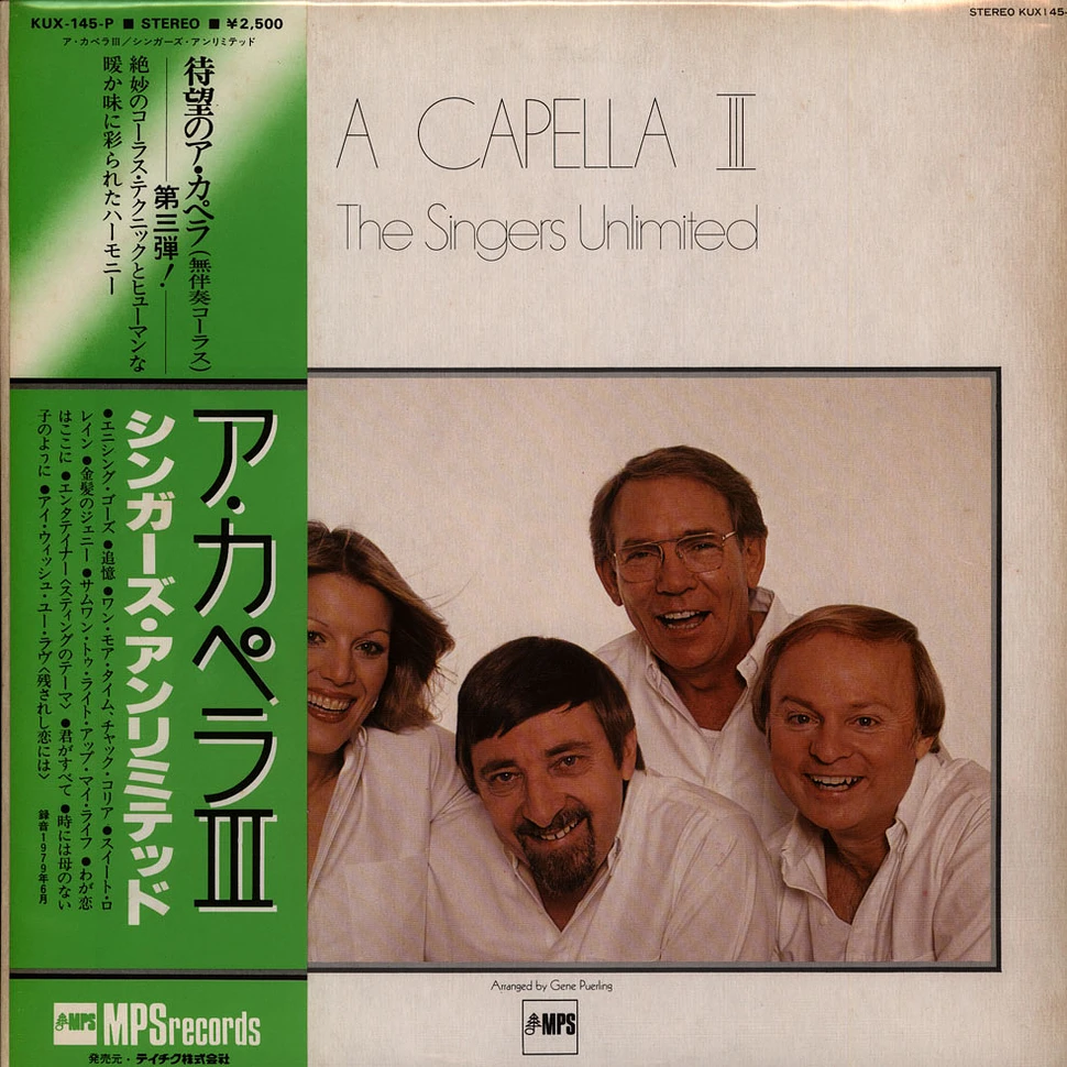 The Singers Unlimited - A Capella 3