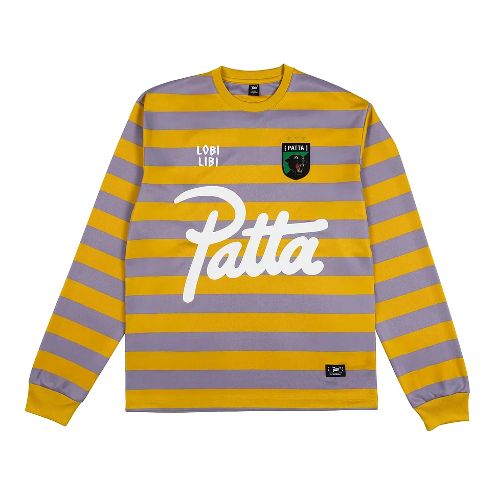 Patta - Striped Longsleeve Football Jersey