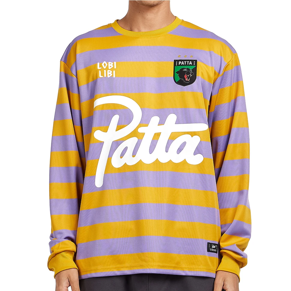 Patta - Striped Longsleeve Football Jersey