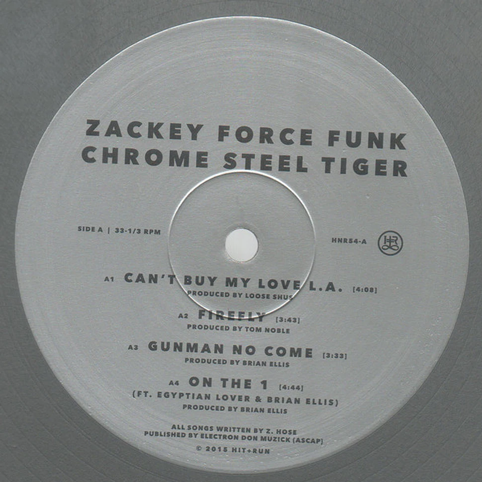 Zackey Force Funk - Chrome Steel Tiger