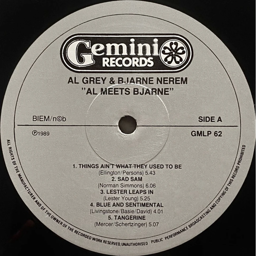 Al Grey & Bjarne Nerem - Al Meets Bjarne