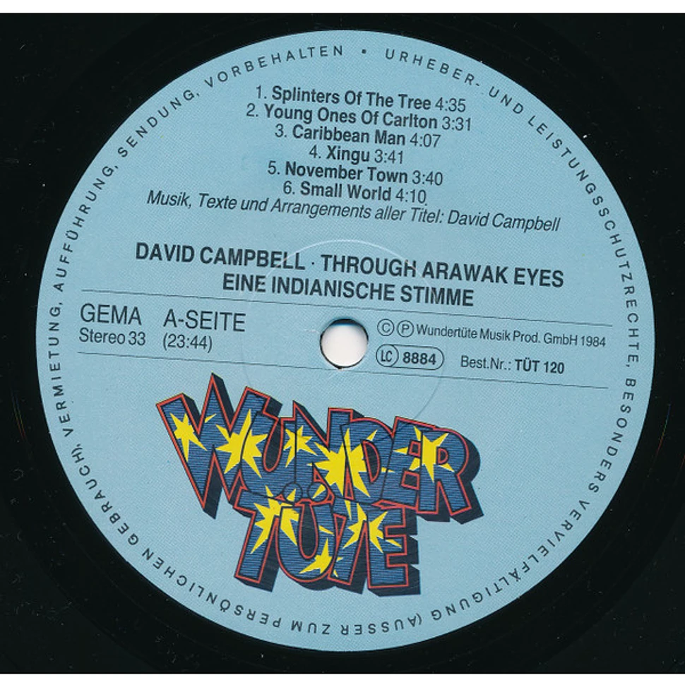 David Campbell - Through Arawak Eyes - Eine Indianische Stimme