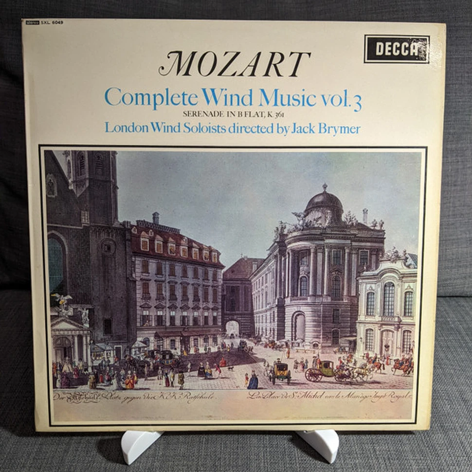 Wolfgang Amadeus Mozart, London Wind Soloists Directed By Jack Brymer - Complete Wind Music Vol.3