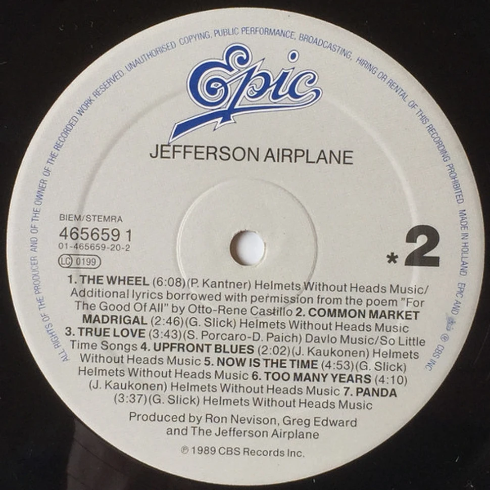 Jefferson Airplane - Jefferson Airplane