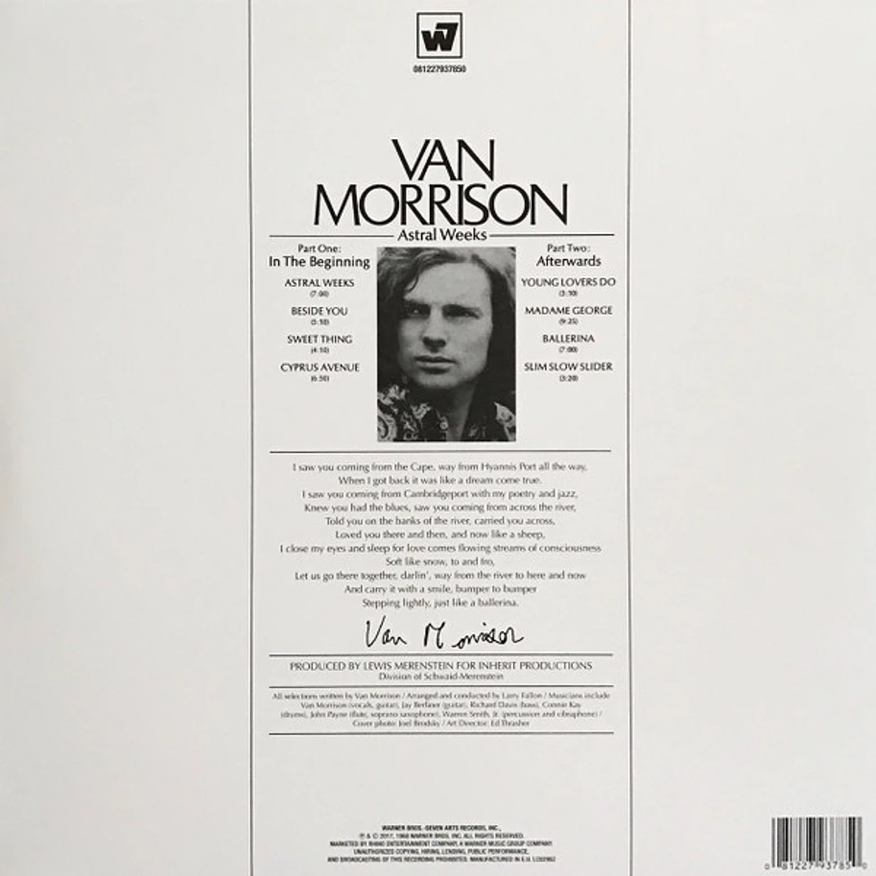 Van Morrison - Astral Weeks