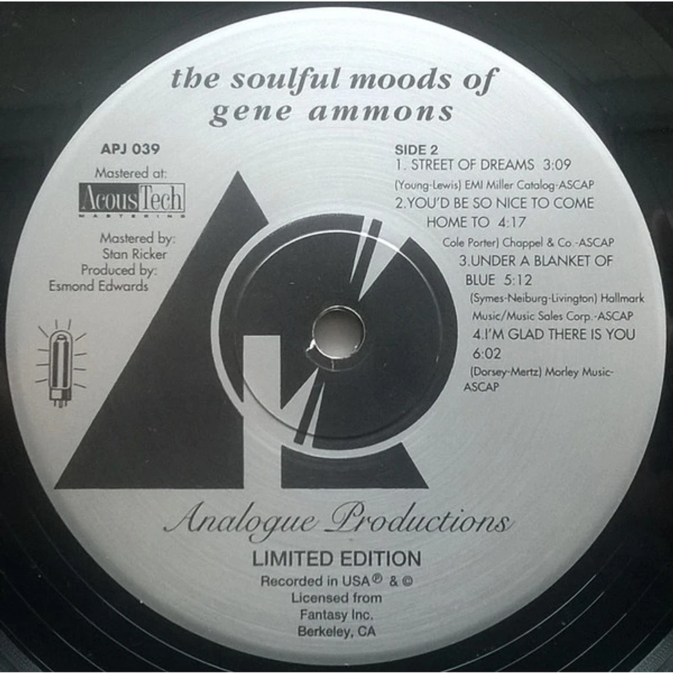 Gene Ammons - The Soulful Moods Of Gene Ammons