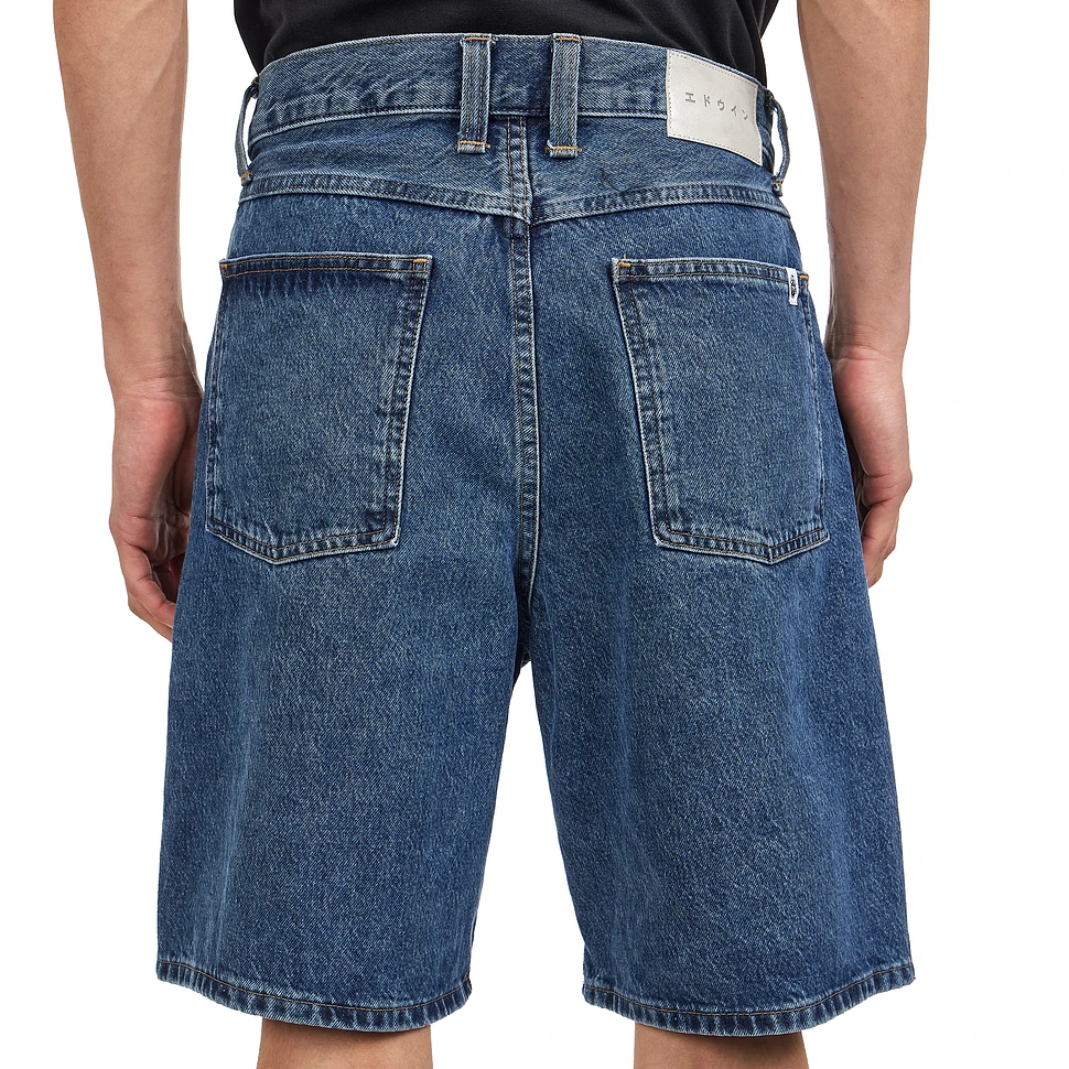 Edwin - Tyrell Short Arctic Blue Denim, 14.6oz