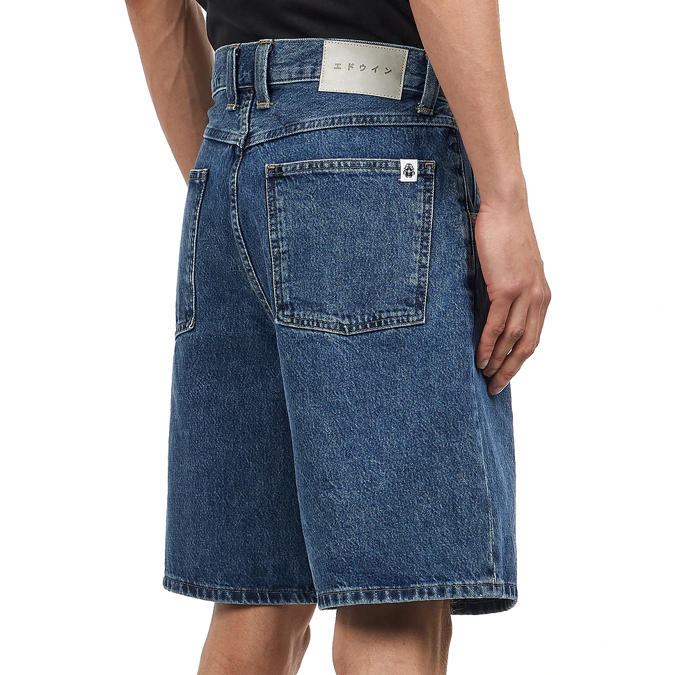 Edwin - Tyrell Short Arctic Blue Denim, 14.6oz