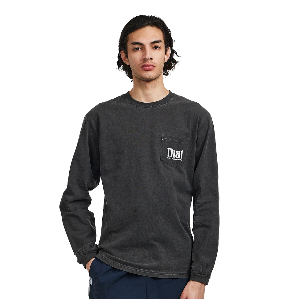 【THISISNEVERTHAT】That Pocket L/S Tee Charcoal MUSINSA | thisisneverthat® (SS24) That Pocket L/S Tee Charcoal