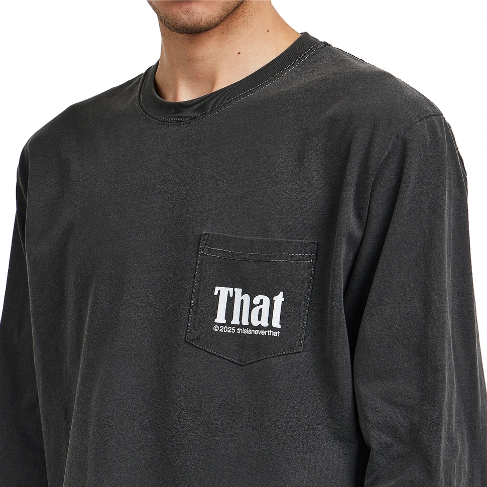 【THISISNEVERTHAT】That Pocket L/S Tee Charcoal MUSINSA | thisisneverthat® (SS24) That Pocket L/S Tee Charcoal